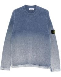 Stone Island - Cotton Crew Neck Sweater - Lyst