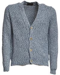 Zanone - Cardigan Boutonné À Col V - Lyst