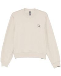 adidas By Stella McCartney - Cotton Crewneck Sweatshirt - Lyst