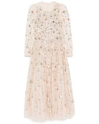 Needle & Thread - Shooting Stars Long-Sleeved Gown - Lyst