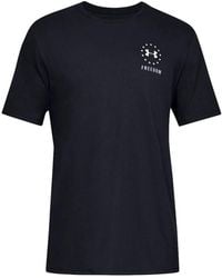 Under Armour - Logo-Print T-Shirt - Lyst