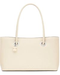 Tous - Grand Sac Cabas Klassik À Logo Embossé - Lyst
