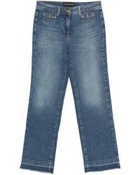Luisa Cerano - Patch-Pocket Flared Jeans - Lyst