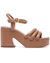Ash - Ony 95mm Leather Sandals - Lyst