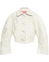 DIESEL - L'Raya Buttoned Jacket - Lyst