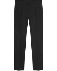Versace - Trousers With Silk Details - Lyst