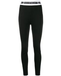 Givenchy - Lettering Logo Border Leggings - Lyst