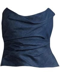 The Sei - Cowl-Neck Bustier Top - Lyst