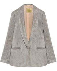 Momoní - Pembroke Corduroy Shawl-Collar Jacket - Lyst