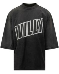 Willy Chavarria - Inside-Out Logo-Print T-Shirt - Lyst