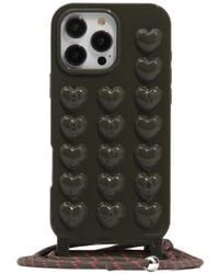 Bimba Y Lola - Dark Shiny Silicone Case For Iphone 15 Pro - Lyst