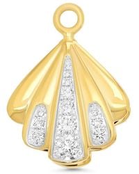 Sara Weinstock - 18K Sea Shell-Pendant Diamond Charm - Lyst