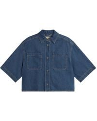 Weekend by Maxmara - Chemise En Jean À Manches Courtes - Lyst