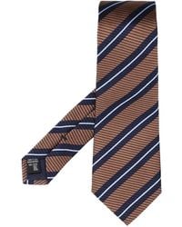 Giorgio Armani - Striped Silk Tie - Lyst