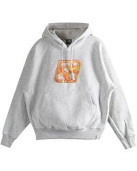 Stussy - Graphic-Print Hoodie - Lyst