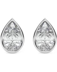 Diamond Essentials - Diamond Earrings - Lyst
