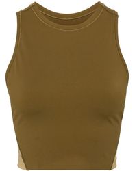 On Shoes - Top Corto Movement Con Inserti - Lyst