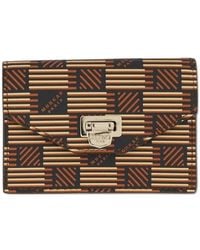 Moreau - Logo-Print Leather Wallet - Lyst