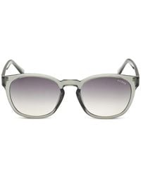 GUESS EYEWEAR - Round-Frame Sunglasses - Lyst