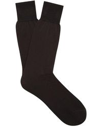 ZEGNA - Cotton Socks - Lyst