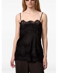 Herskind - Linnea Blouse Met Kanten Afwerking - Lyst
