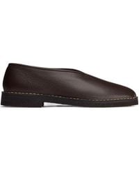 Lemaire - Loafer Mit Eckiger Kappe - Lyst