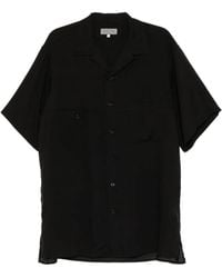 Yohji Yamamoto - Cuban-Collar Short-Sleeve Shirt - Lyst
