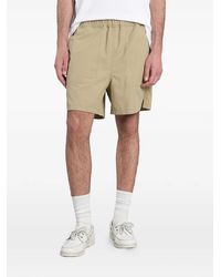 Grifoni - Elasticated-Waistband Patch-Pocket Shorts - Lyst