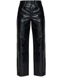 Rag & Bone - Shea Hose Aus Faux-Leder - Lyst