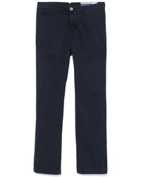 Jacob Cohen - Pantalones de mezcla de algodón - Lyst
