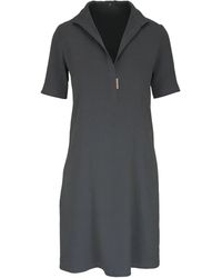 Peter Cohen - Linen-Blend T-Shirt Dress - Lyst
