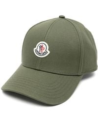 Moncler - Cappello Da Baseball Con Applicazione Logo - Lyst