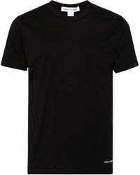 Comme des Garçons - Logo-print Cotton T-shirt - Lyst