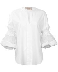 Silvia Tcherassi - Nuru Lace Blouse - Lyst