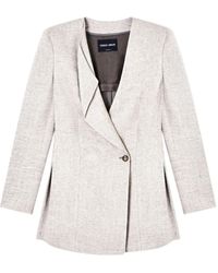 Giorgio Armani - Linen & Silk Blazer - Lyst