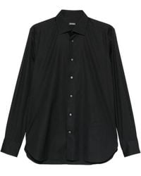 ZEGNA - Long-Sleeve Button-Down Shirt - Lyst
