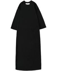 Studio Nicholson - Milner Crew-Neck Midi Dress - Lyst
