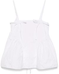 Cecilie Bahnsen - ぺプラム トップ - Lyst