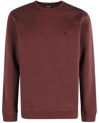 Dondup - Embroidered-Logo Crew-Neck Sweatshirt - Lyst