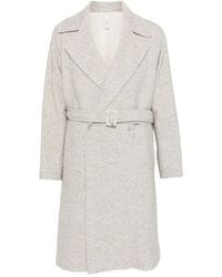 Hevò - Abrigo con cinturón - Lyst