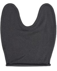 OPEN YY - Knitted Cat-Ear Beanie Hat - Lyst