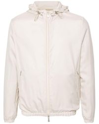 Eleventy - Cashmere-blend Hooded Jacket - Lyst