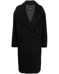 Each x Other - Double-breasted Wool Blend Peacoat - Lyst