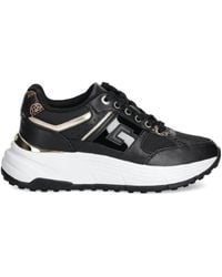 Guess - Sneakers Mit Logo-Schild - Lyst