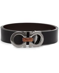 Ferragamo - Wendbarer Gürtel Mit Gancini-Schnalle - Lyst