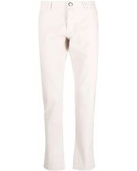 Jacob Cohen - Four-Pocket Stretch-Cotton Chinos - Lyst