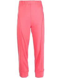 Stella McCartney - Elasticated-Waist Zip-Up Track Pants - Lyst