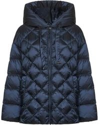 Max Mara - Softfe Quilted Hooded Coat - Lyst