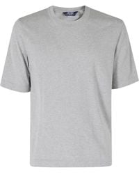 K-Way - Combe Marl-Effect Crew-Neck T-Shirt - Lyst