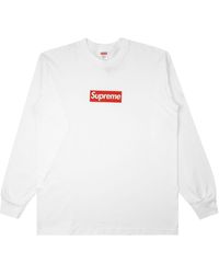 Supreme - ロゴ ロングtシャツ - Lyst